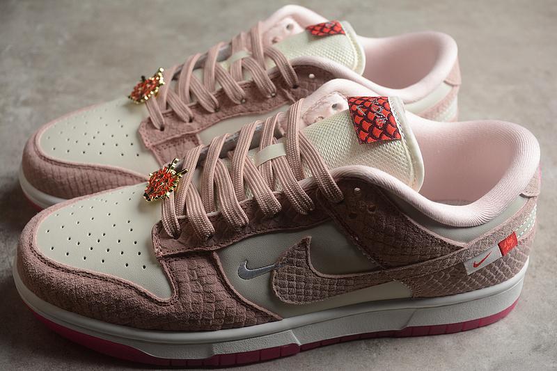Nike Dunk Low "Snake Pink" фото № 3