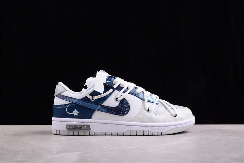 Panda Prank x NIke Dunk Low "Star/White/Blue" фото № 8