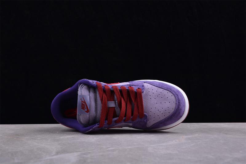 Nike SB Dunk Low "Purple/Red Suede" фото № 3
