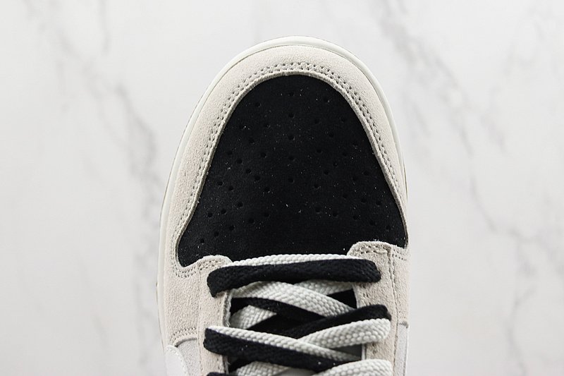 Nike Dunk Low SE 85 Double Swoosh "Grey/Black/White/Blue" фото № 3