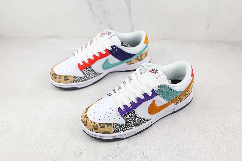 Nike Dunk Low "Safari Mix" фото № 5