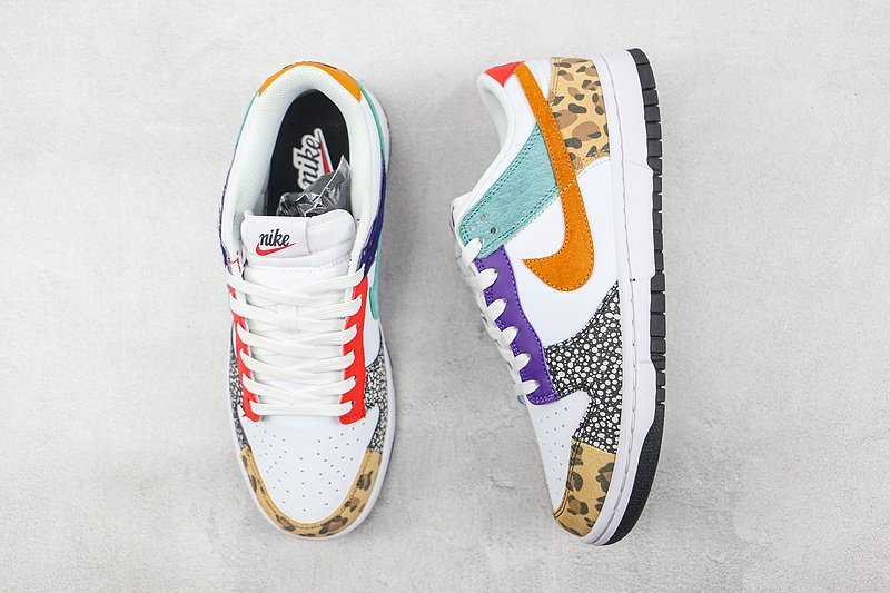 Nike Dunk Low "Safari Mix" фото № 6