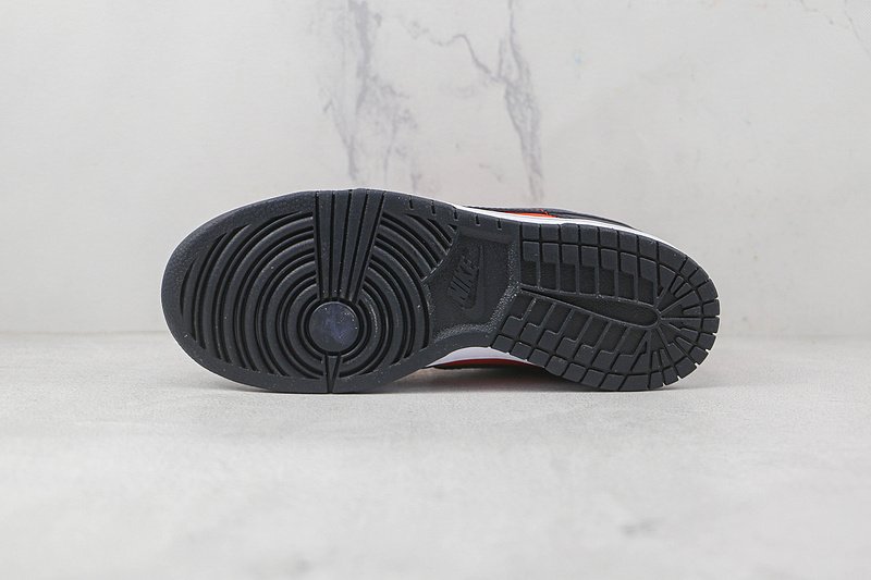 Nike Dunk Low "Navy Blue/Orange/White" фото № 9