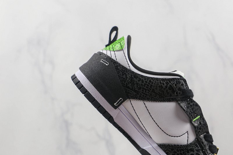 Nike Dunk Low Disrupt 2 Just Do It "Black Snakeskin White/University Red/Black" фото № 4