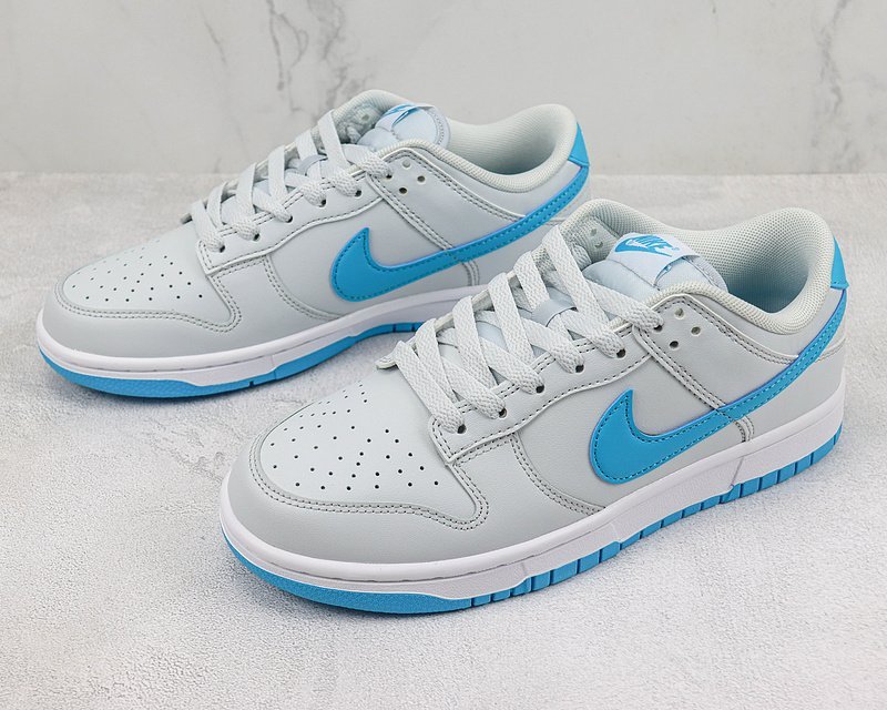 Nike Dunk Low "Light Bone/Blue" фото № 5
