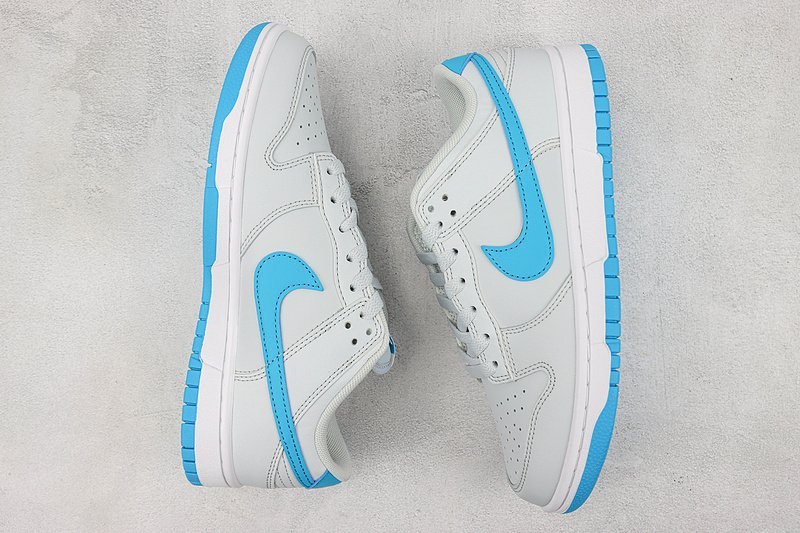 Nike Dunk Low "Light Bone/Blue" фото № 7