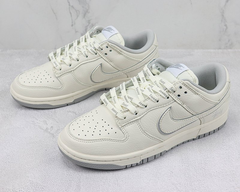Stussy x Nike Dunk Low "Ivory" фото № 5