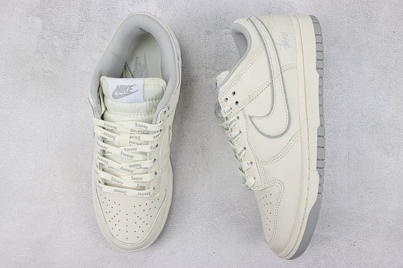 Stussy x Nike Dunk Low "Ivory" фото № 7