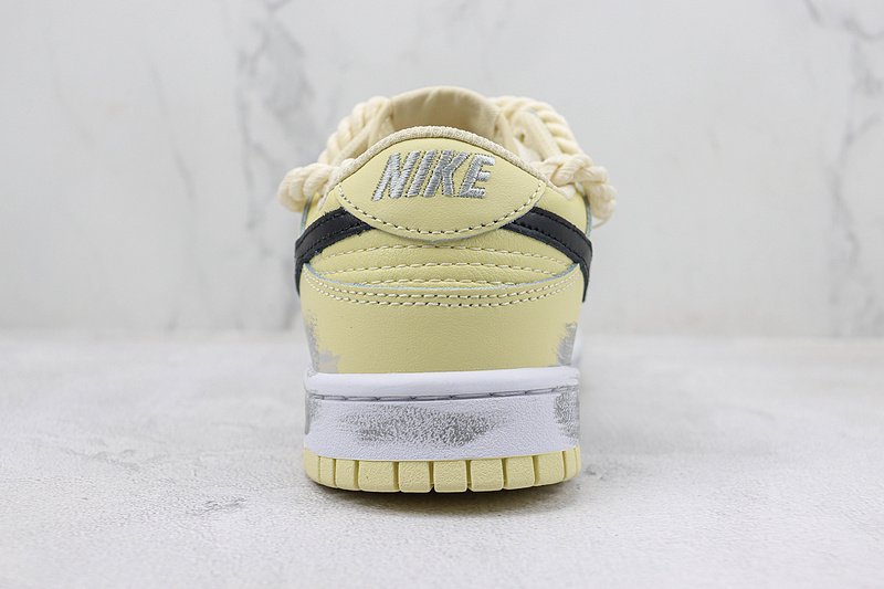 Nike SB Dunk Low "Sail Yellow" фото № 9