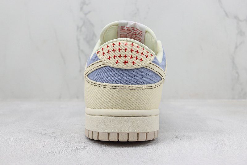 Nike Dunk Low "Light Orewood Brown Sashiko" фото № 9