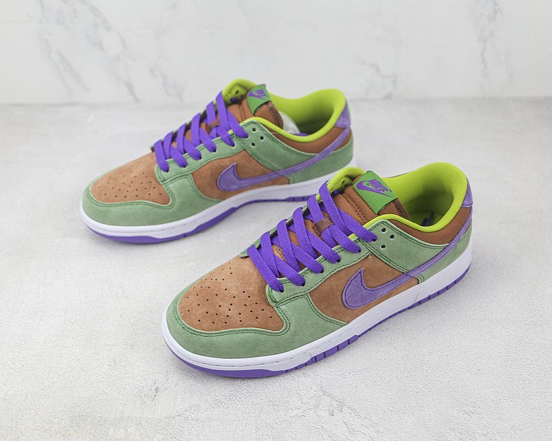 Nike Dunk Low SP "Veneer/Green/Purple" фото № 5