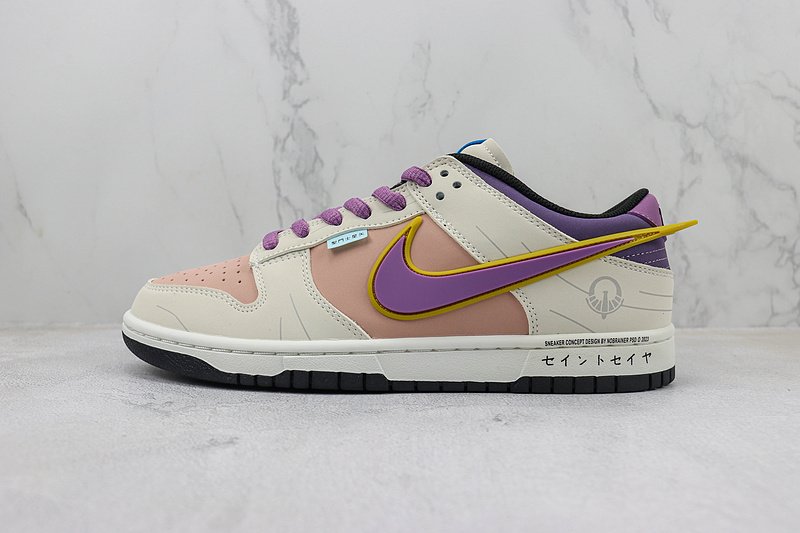 Nike SB Dunk Low "Saint Seiya/Purple" фото № 2