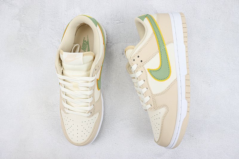 Nike Dunk Low "Pale Ivory/Oil Green" фото № 6