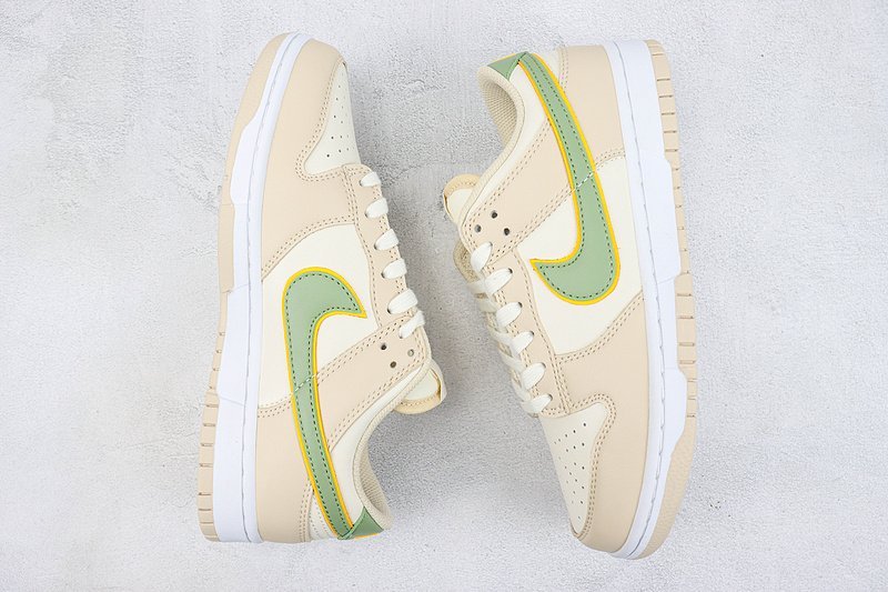 Nike Dunk Low "Pale Ivory/Oil Green" фото № 7