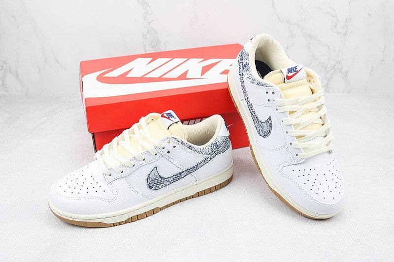 Nike Dunk Low "Washed Denim" фото № 7