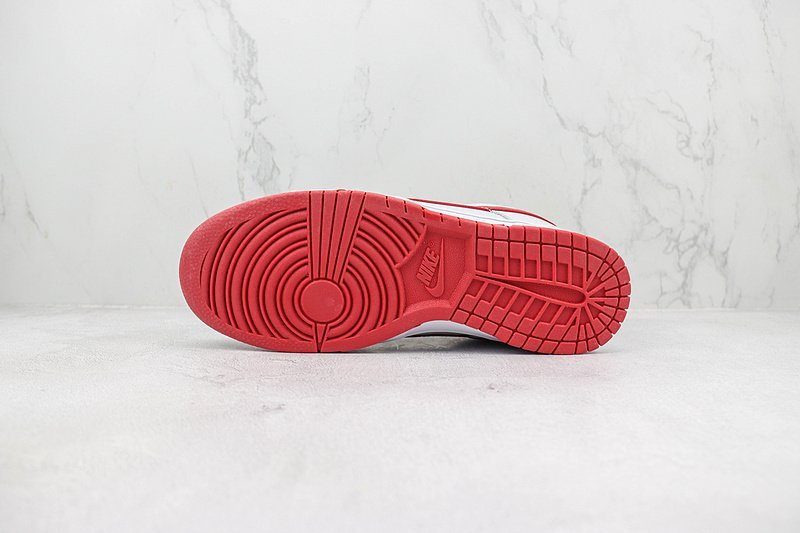 Nike Dunk Low "Vast Grey/Varsity Red" фото № 8