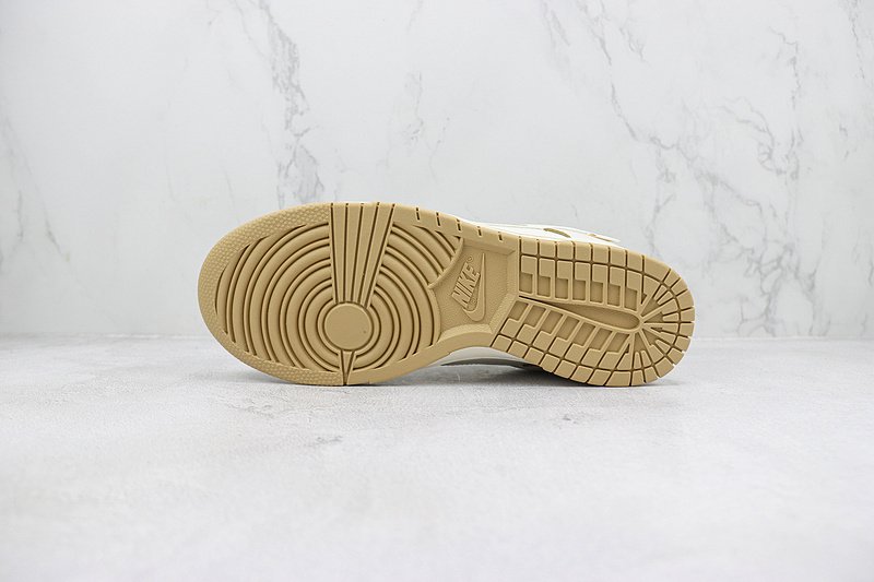 Nike Dunk Low "Off White/Mini Swoosh/Beige" фото № 8