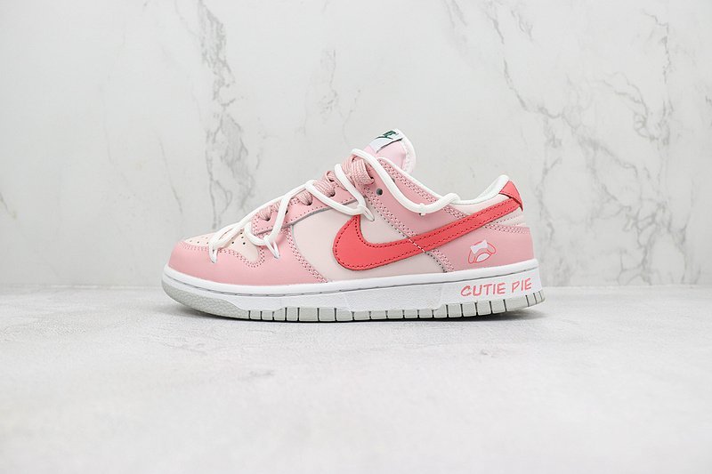 Nike Dunk Low "Red/Pale Coral" фото № 2