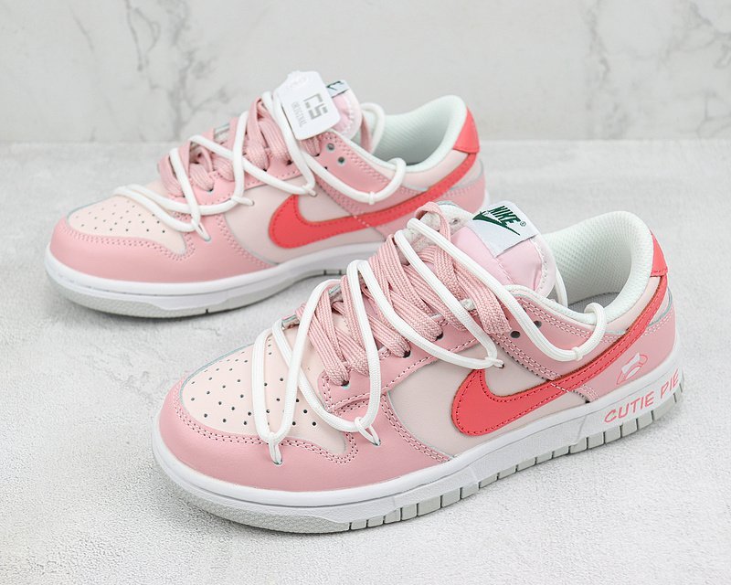 Nike Dunk Low "Red/Pale Coral" фото № 5