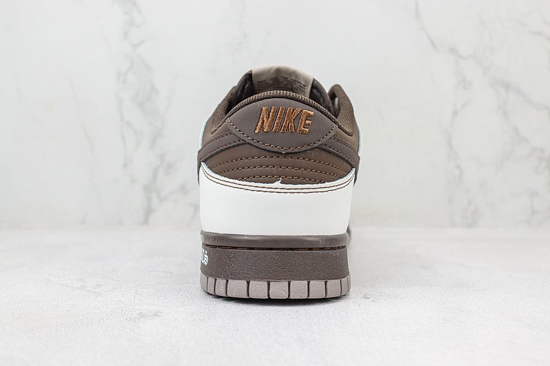 Chrome Hearts x Nike Dunk Low "White/Dark Brown" фото № 9