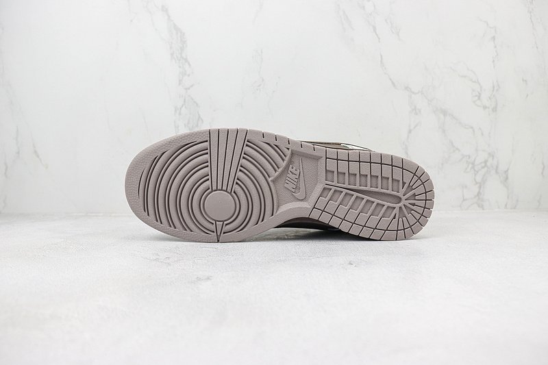 Chrome Hearts x Nike Dunk Low "White/Dark Brown" фото № 8