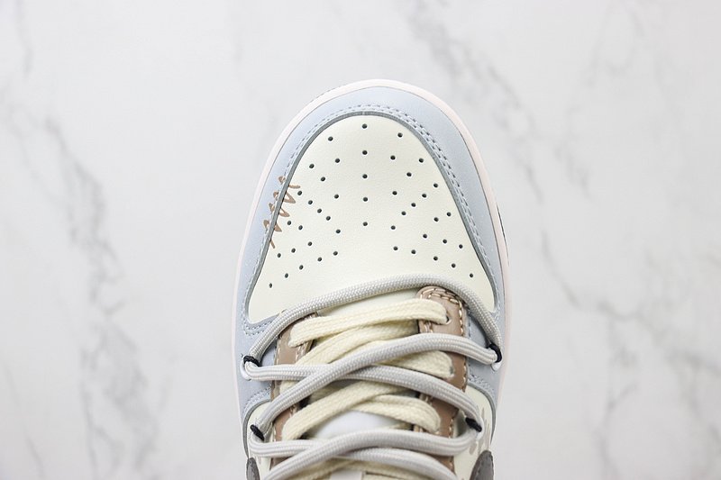 Nike Dunk Low Custom "Metal Wire" фото № 4