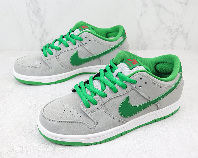 Nike Dunk Low "Matte Silver/Classic Green" фото № 5