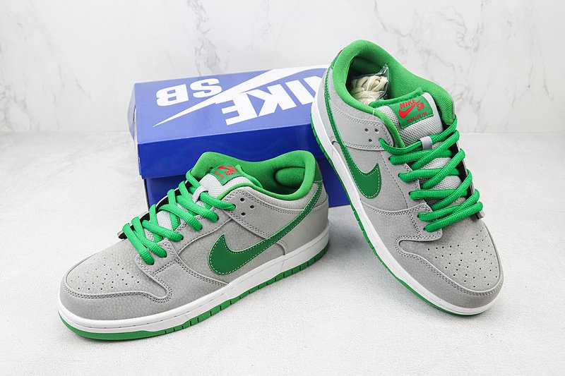 Nike Dunk Low "Matte Silver/Classic Green" фото № 7