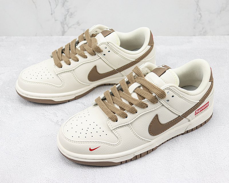 Supreme x Balenciaga x Nike Dunk Low "Cream" фото № 5