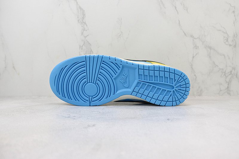 The Powerpuff Girls x Nike Dunk Low "Yellow Bubbles" фото № 8