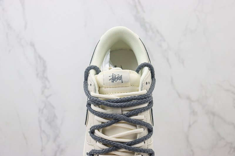 Stussy x Nike Dunk Low "Slate Grey" фото № 5