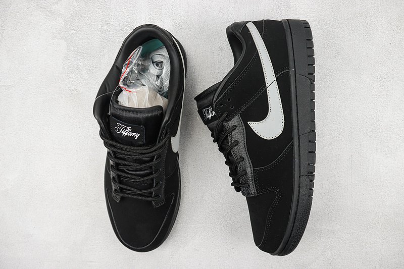 Nike Dunk Low Pro "Black/Silver" фото № 6