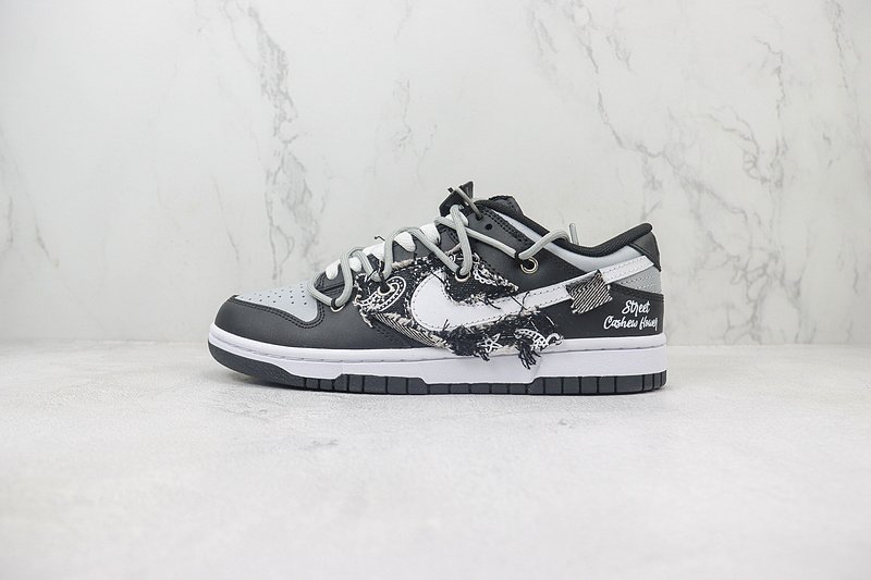 Nike Dunk Low "Jeans Patchwork/Black/Grey" фото № 2