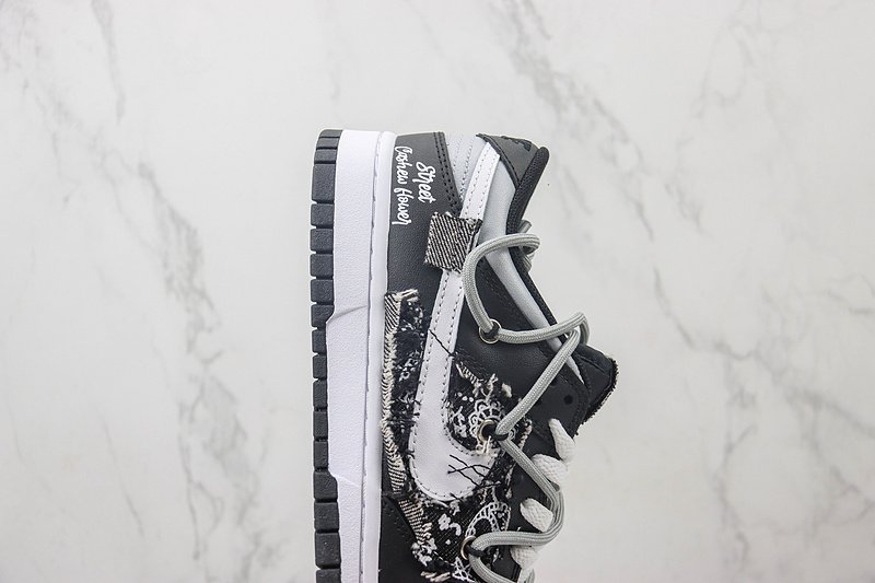 Nike Dunk Low "Jeans Patchwork/Black/Grey" фото № 3