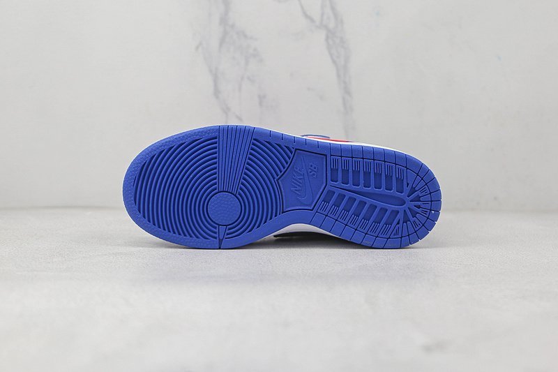 Nike Dunk Low "Bright Crimson Game Royal" фото № 8