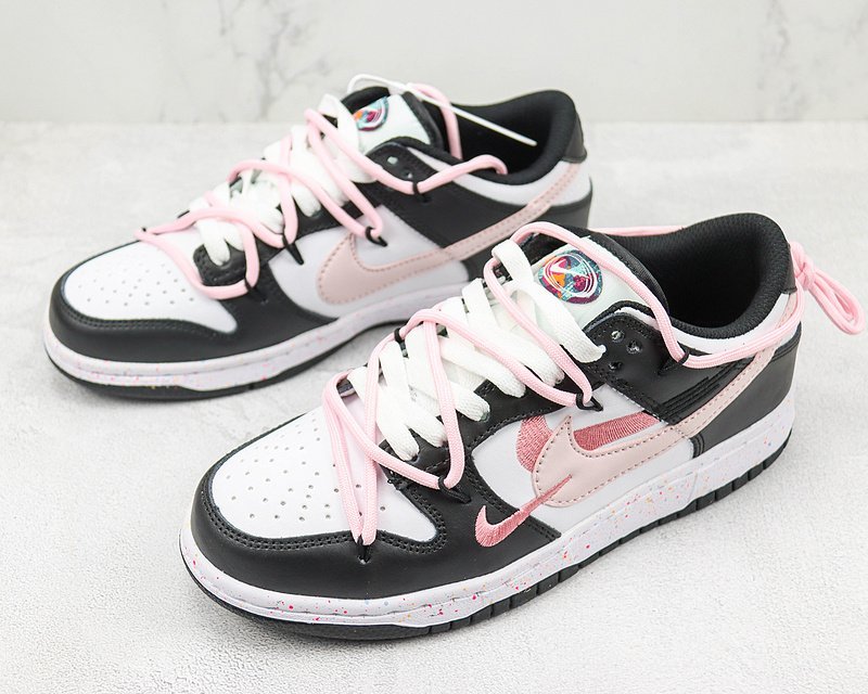Nike Dunk Low "Black/Pearl Pink" фото № 5