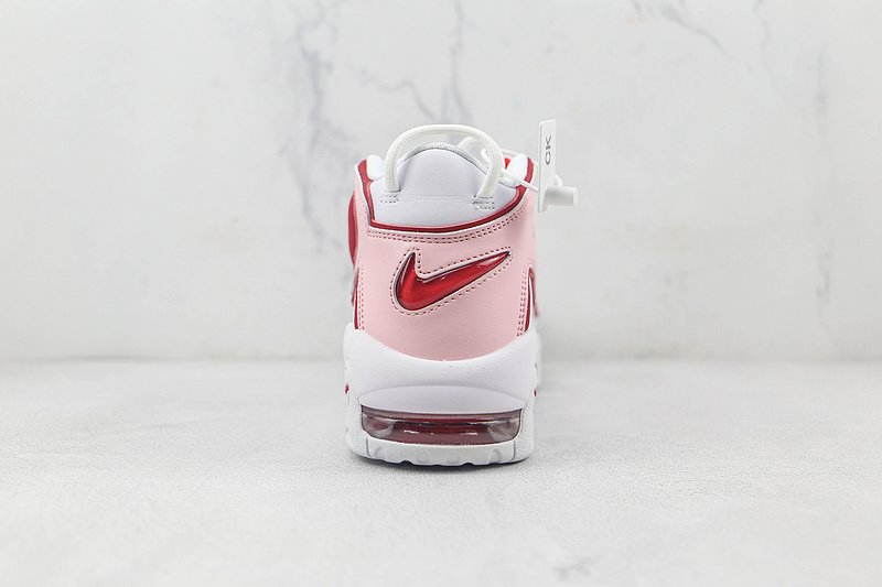 Nike Air More Uptempo 96 QS "White/Pink/Red Love" фото № 9