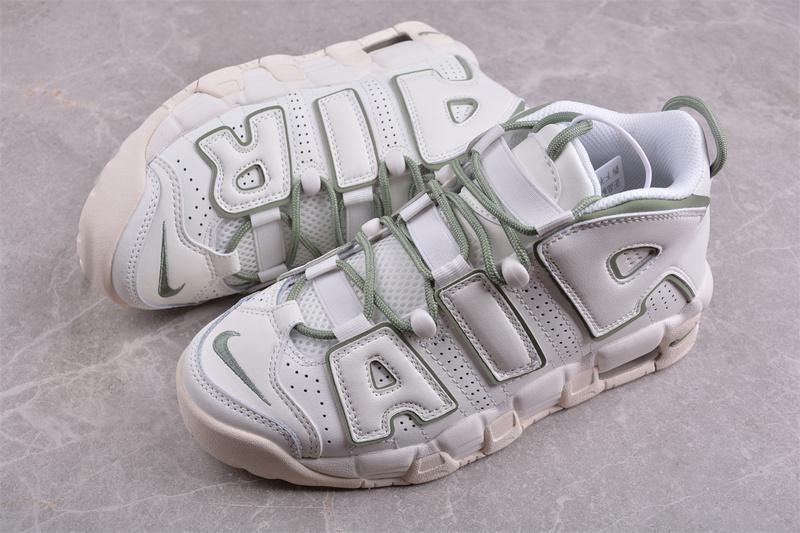 Nike Air More Uptempo "Sail/Oil Green" фото № 7