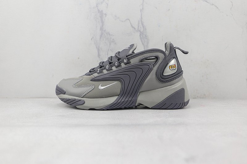 Nike Zoom 2K "Wolf Grey/Dark Grey" фото № 2