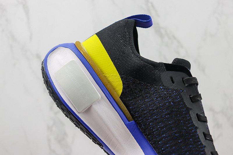 Nike ZoomX Invincible Run Flyknit 3 "Black/Blue/Yellow" фото № 3