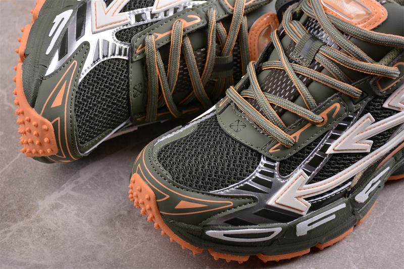 Off-White Be Right Back "Olive Pink" фото № 3