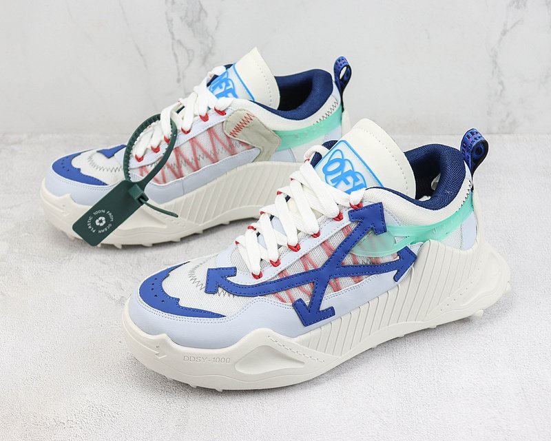 Off White Odsy 1000 "White/Blue/Green" фото № 5