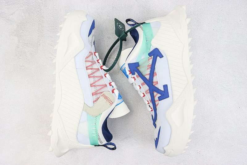 Off White Odsy 1000 "White/Blue/Green" фото № 6