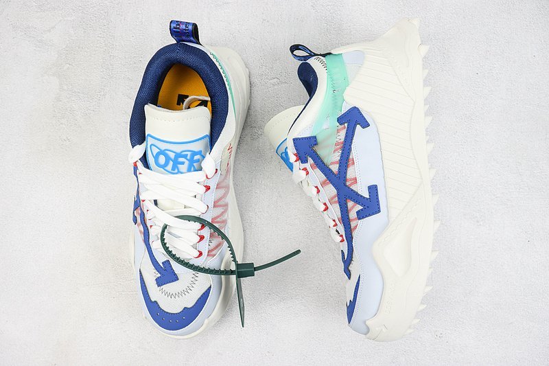 Off White Odsy 1000 "White/Blue/Green" фото № 7