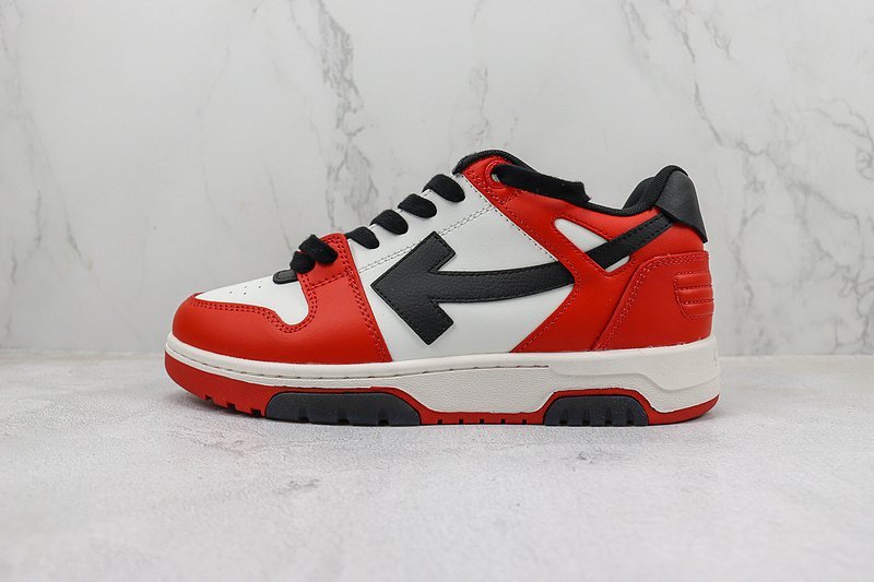 Off-White Out Of Office "White/Red/Black" фото № 2