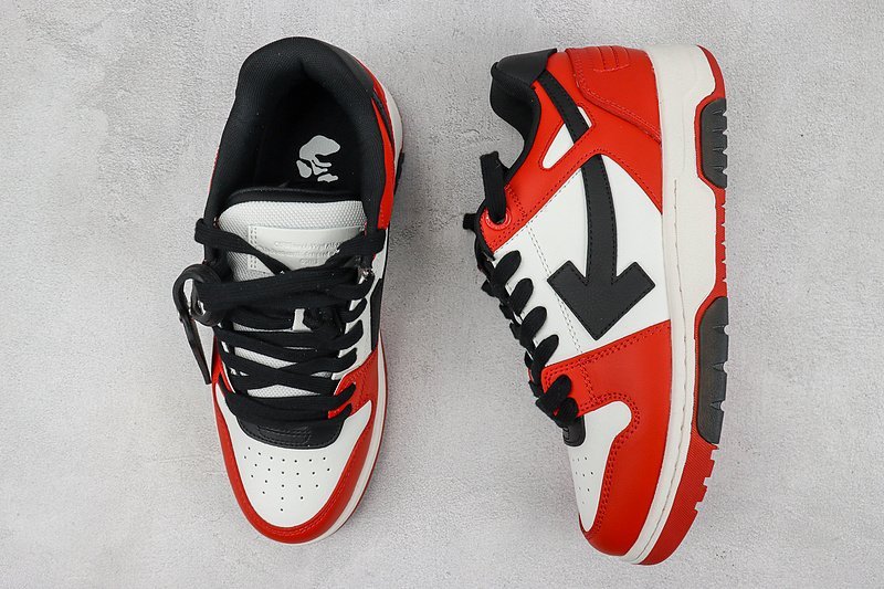 Off-White Out Of Office "White/Red/Black" фото № 7