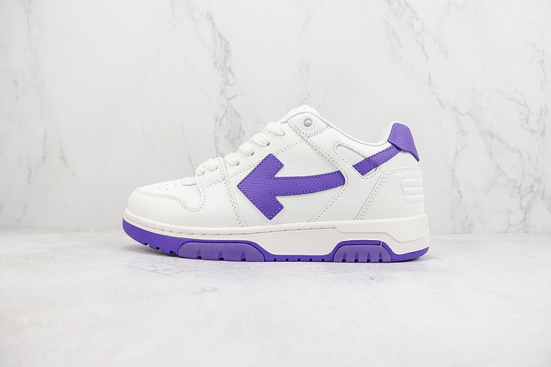 Off White Out Of Office "White/Purple" фото № 2