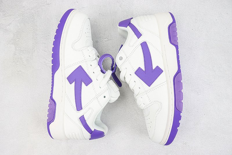 Off White Out Of Office "White/Purple" фото № 6