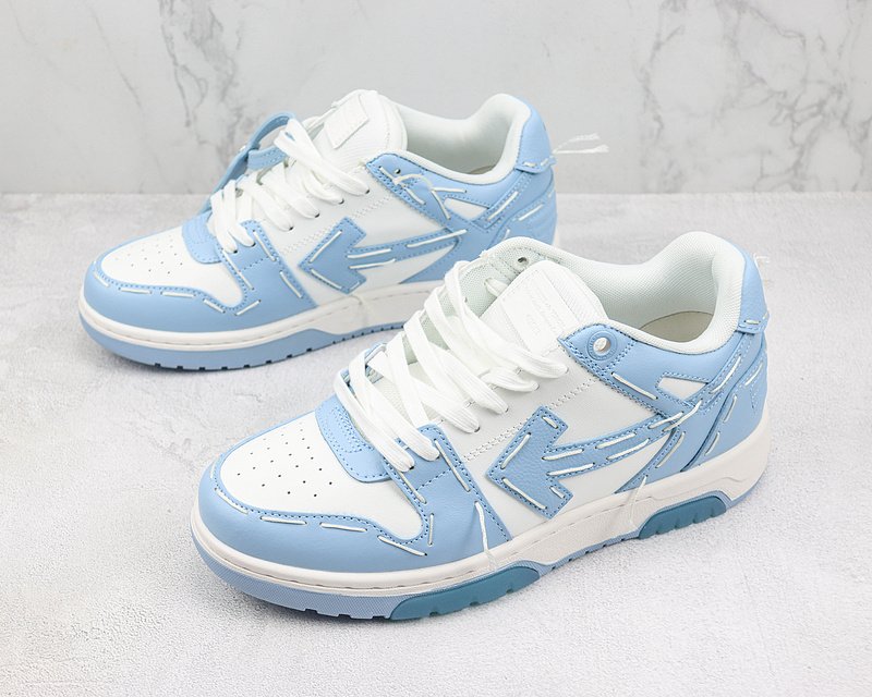 Off White Out Of Office "White/Light Blue" фото № 5