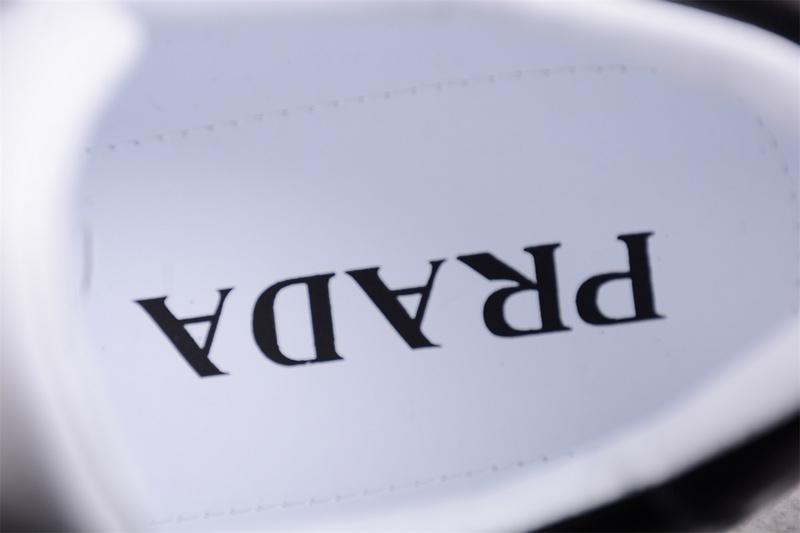 Prada Downtown Leather "White/Black" фото № 9